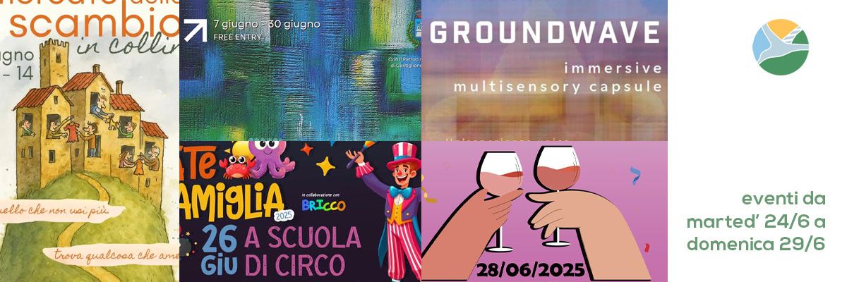 Eventi e concerti dal 24/6 al 29/6