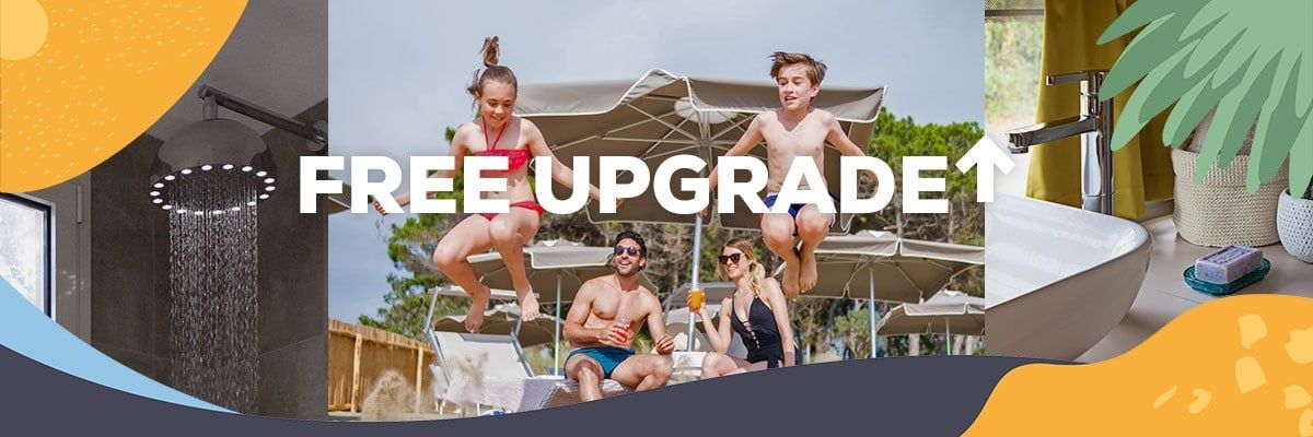 Last minute offer with free Up ↑ grade